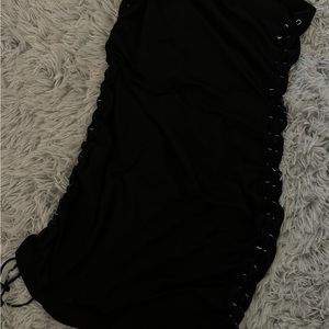 BLACK Detailed Dress